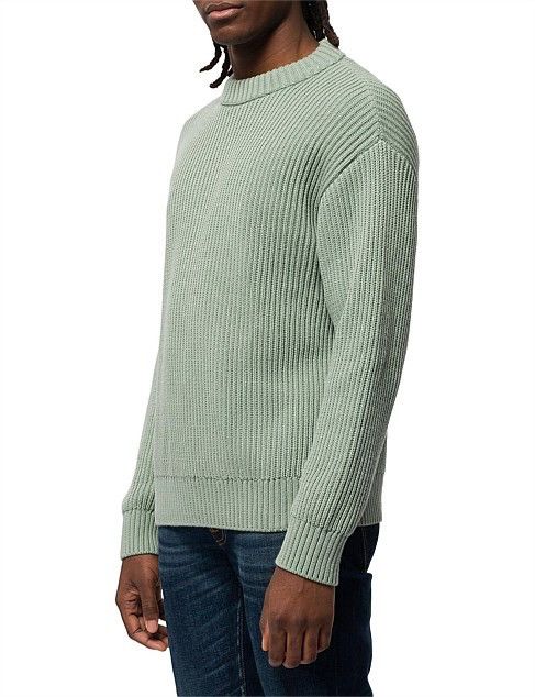 Nudie Jeans Nudi Jeans Frank Chunky Ribbed Knit (Organic) Size US S / EU 44-46 / 1 - 3 Thumbnail
