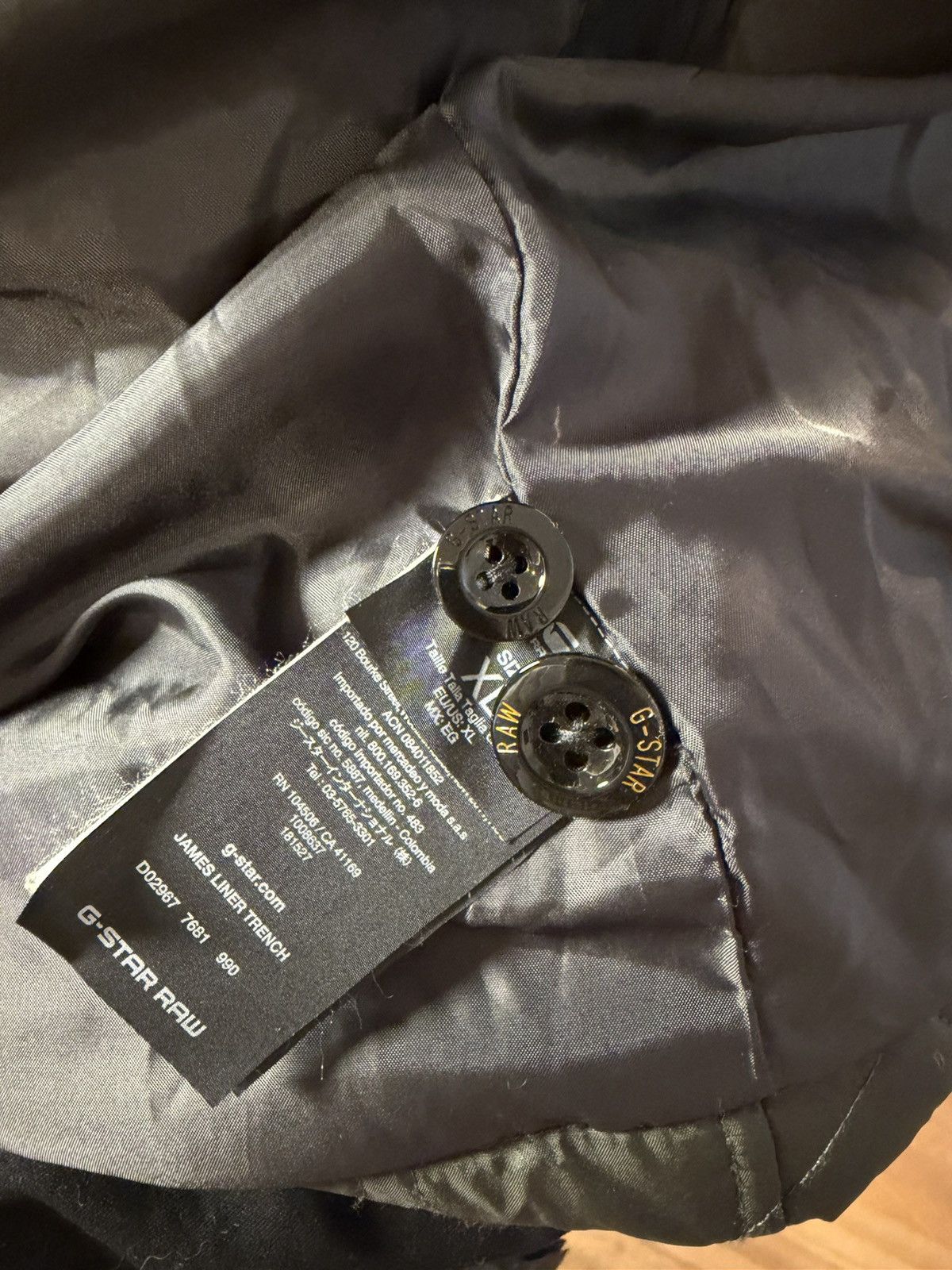 G-Star G star raw trench Size US XL / EU 56 / 4 - 8 Thumbnail