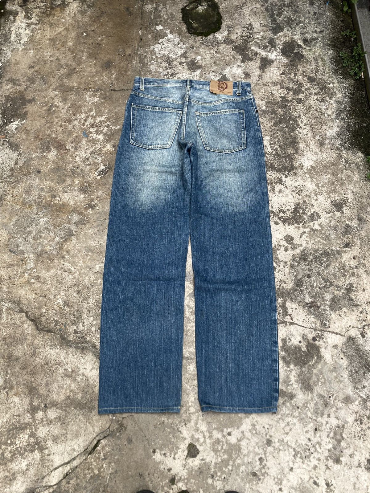 Karakuri Tamashii Karakuri Embroidered Dragon Japanese Denim Size US 32 / EU 48 - 2 Thumbnail