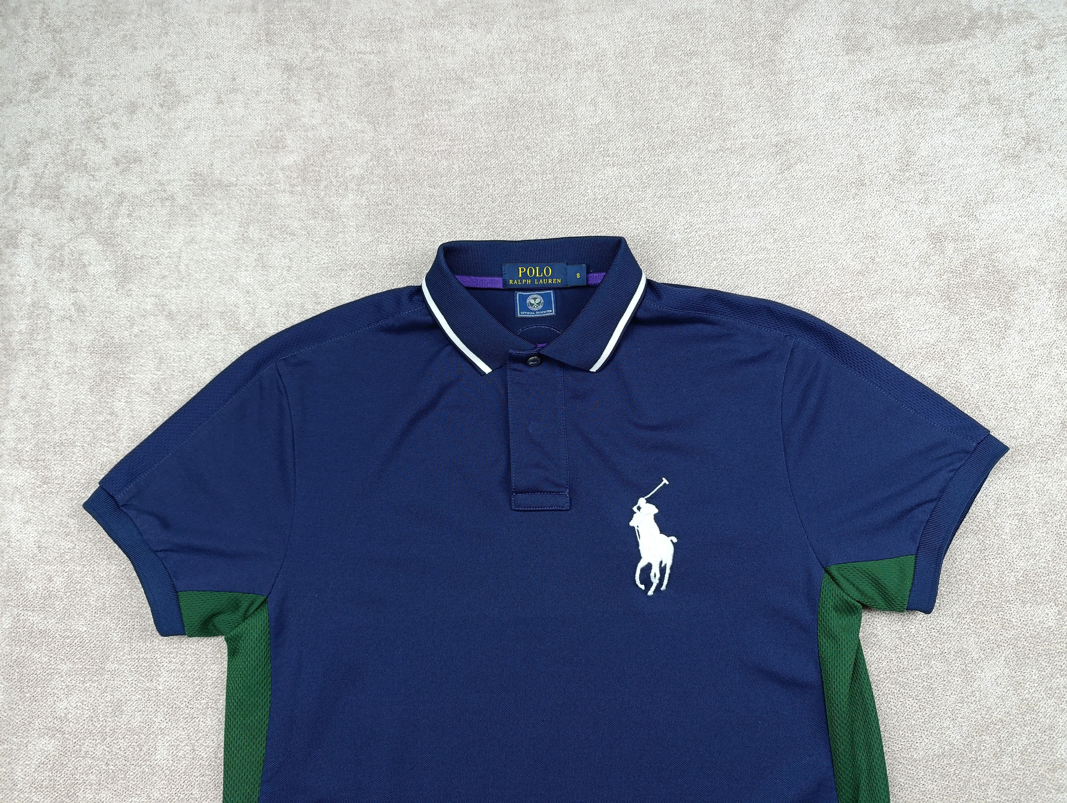 Polo Ralph Lauren POLO RALPH LAUREN WIMBLEDON 2017 MENS POLO SHIRT Size US S / EU 44-46 / 1 - 3 Thumbnail