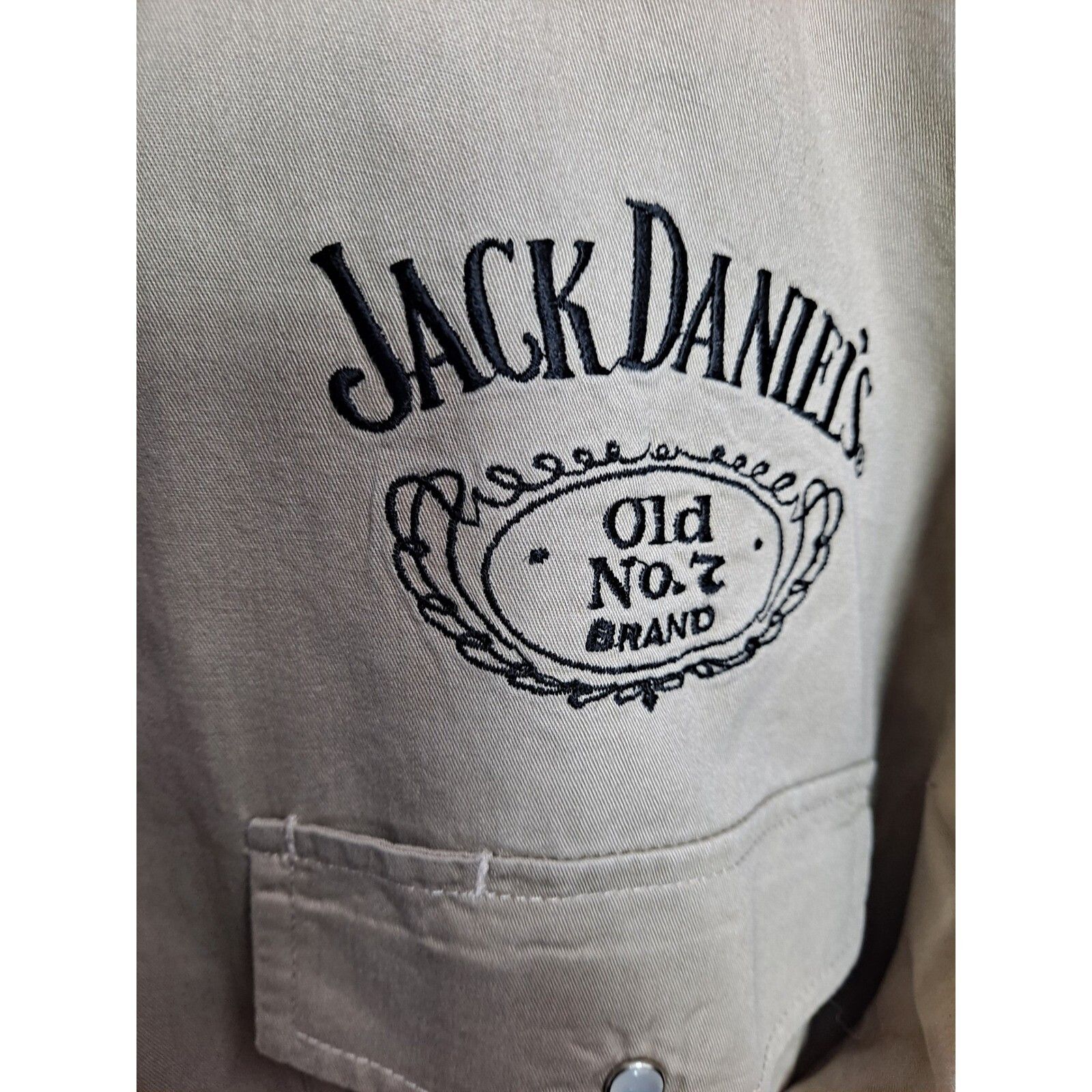Other Jack Daniels Button Up Shirt Embroidered Logo Long Sleeve Wo Size US L / EU 52-54 / 3 - 5 Thumbnail