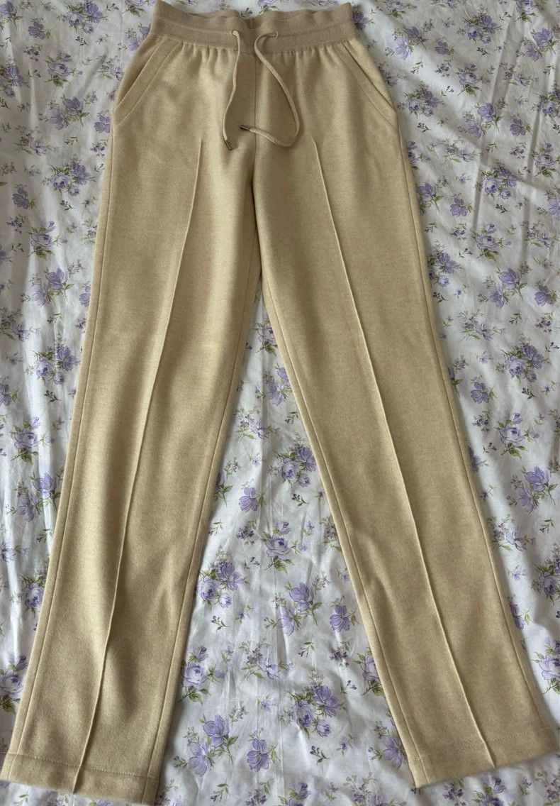 Ermenegildo Zegna Loro Piana Knit Cashmere Pants- Size US 40 / EU 56 - 4 Thumbnail