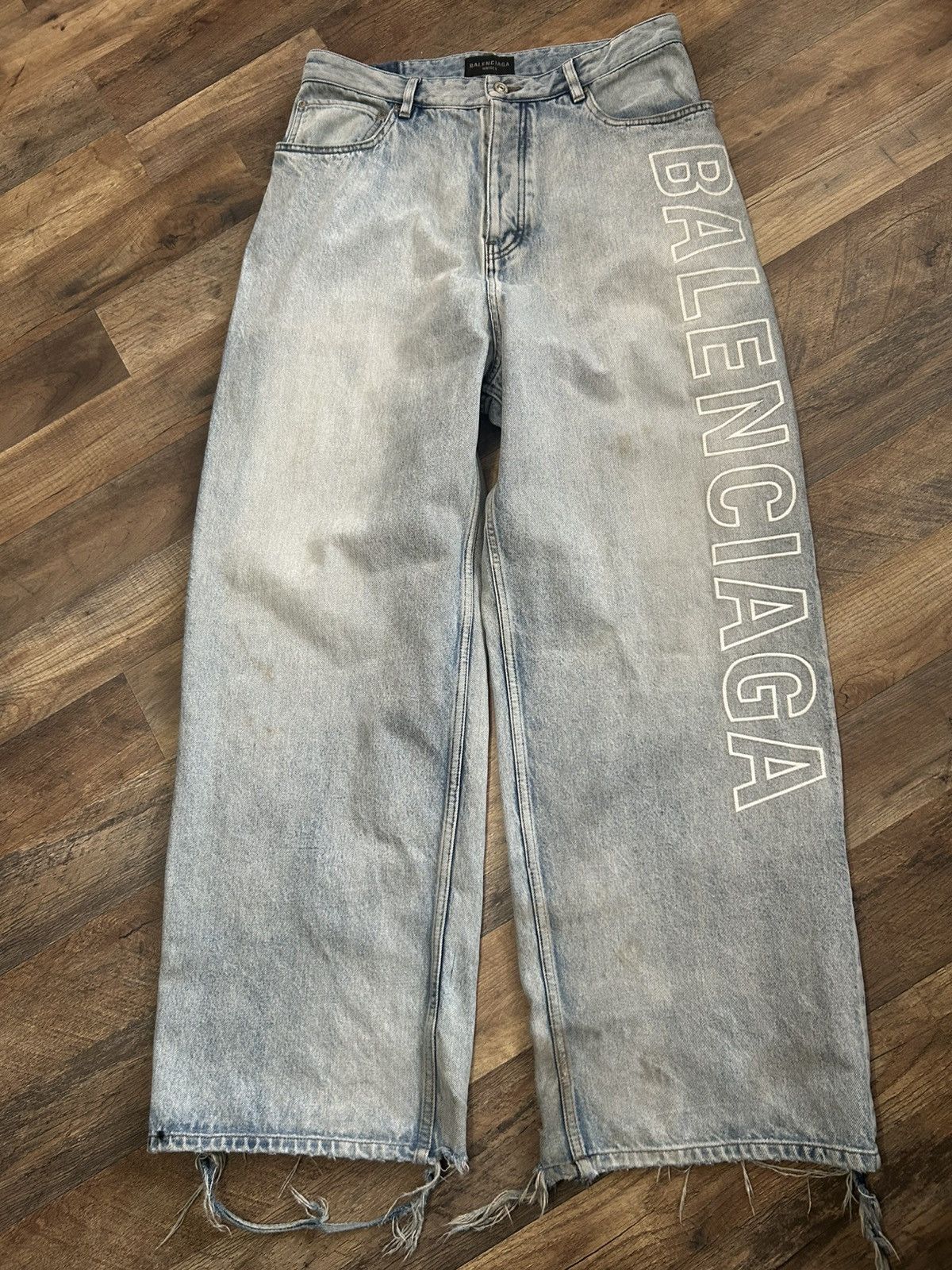 Balenciaga balenciaga outline denim Size US 32 / EU 48 - 7 Thumbnail