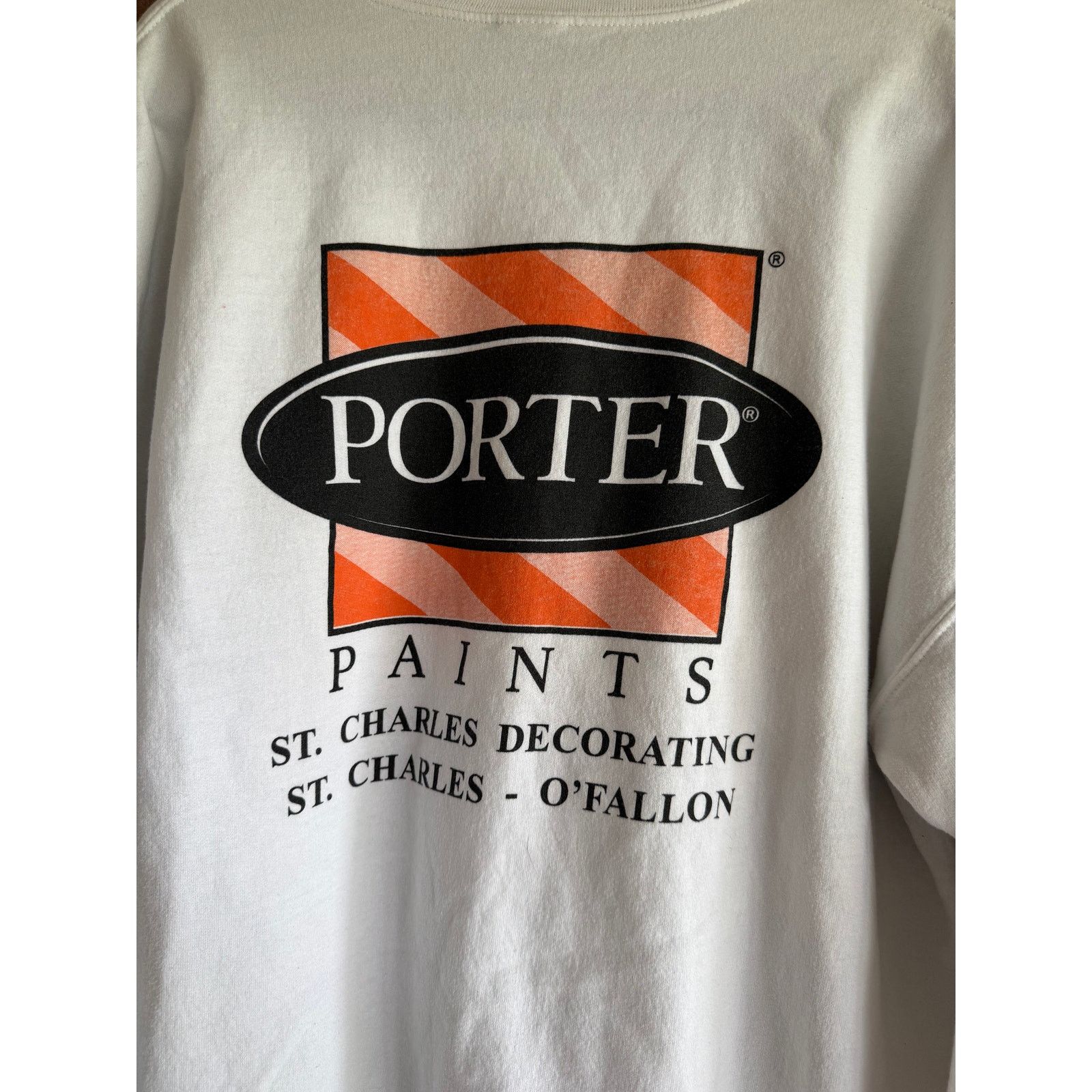 Vintage Porter Paints Vintage White Crewneck Sweatshirt XL Size US XL / EU 56 / 4 - 5 Thumbnail