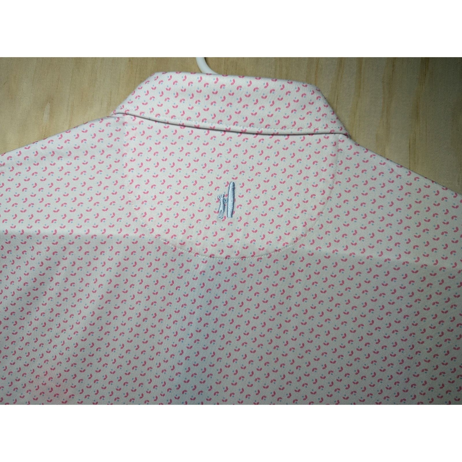 johnnie-O Johnnie-O Men's Small Polo Baha Mar Bahamas Flag Golf Size US S / EU 44-46 / 1 - 10 Thumbnail