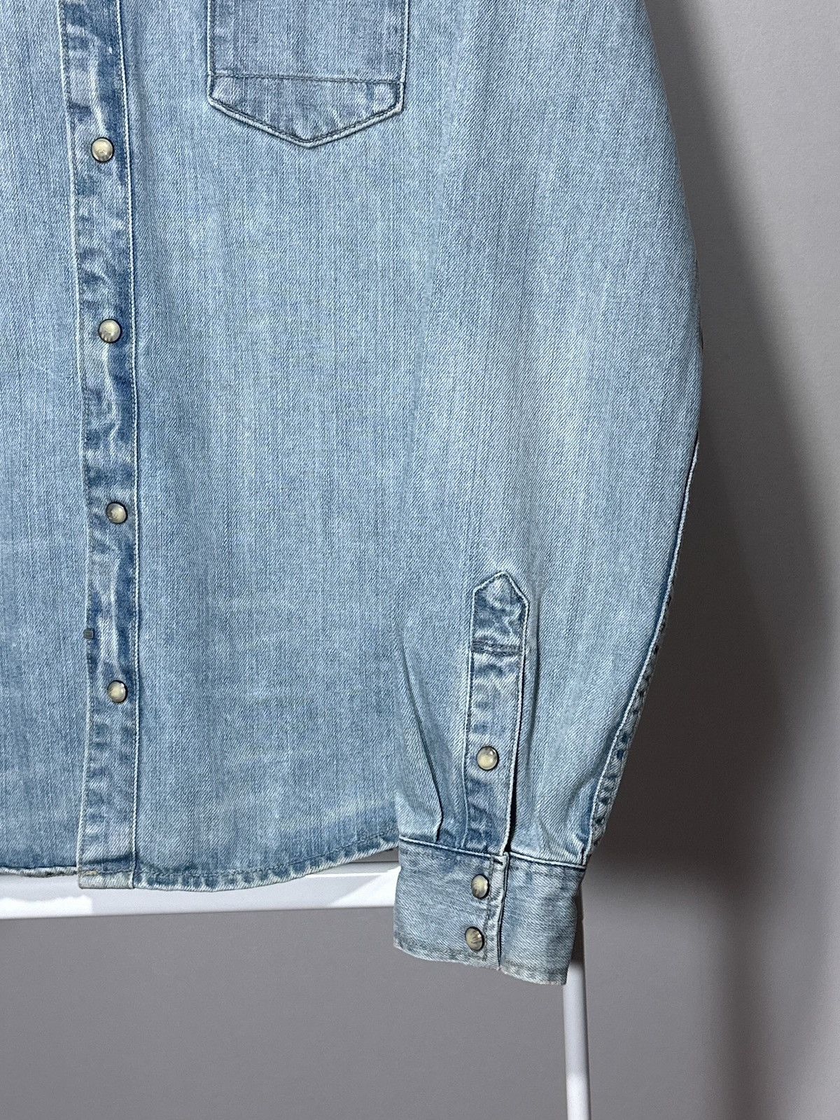 Allsaints AllSaints Spitalfields Reed Shirt Denim Size US M / EU 48-50 / 2 - 4 Thumbnail