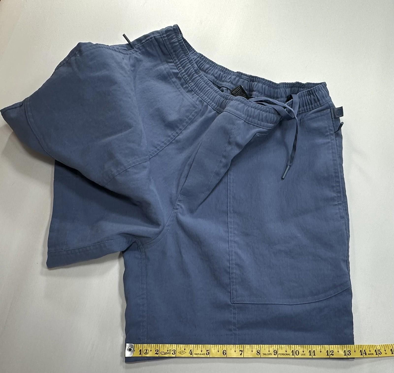 Lululemon Lululemon Zip Pocket Elastic Athletic Shorts Blue Mens L Size US 34 / EU 50 - 7 Thumbnail