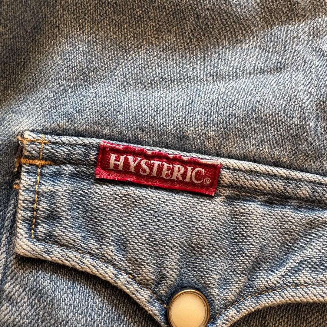 Hysteric Glamour Hysteric Glamour Denim Western Shirt (M) Size M / US 6-8 / IT 42-44 - 5 Thumbnail