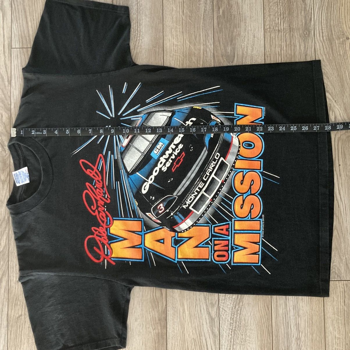 Jerzees 90s Dale Earnhardt man on a mission tee Size US L / EU 52-54 / 3 - 8 Thumbnail