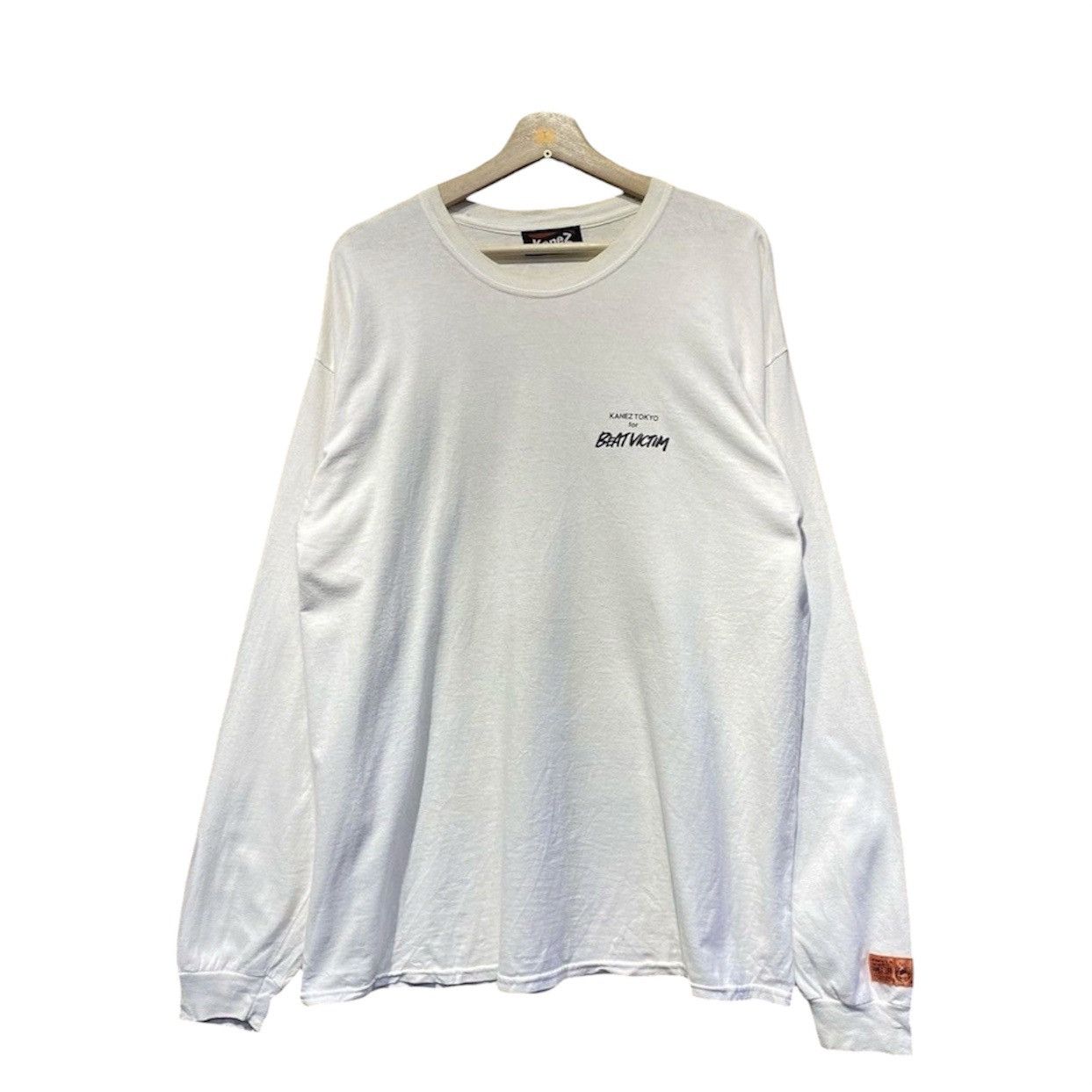 Japanese Brand KaneZ Tokyo Beat Victim Graphic Longsleeve Shirt Streetwear Size US XL / EU 56 / 4 - 2 Thumbnail