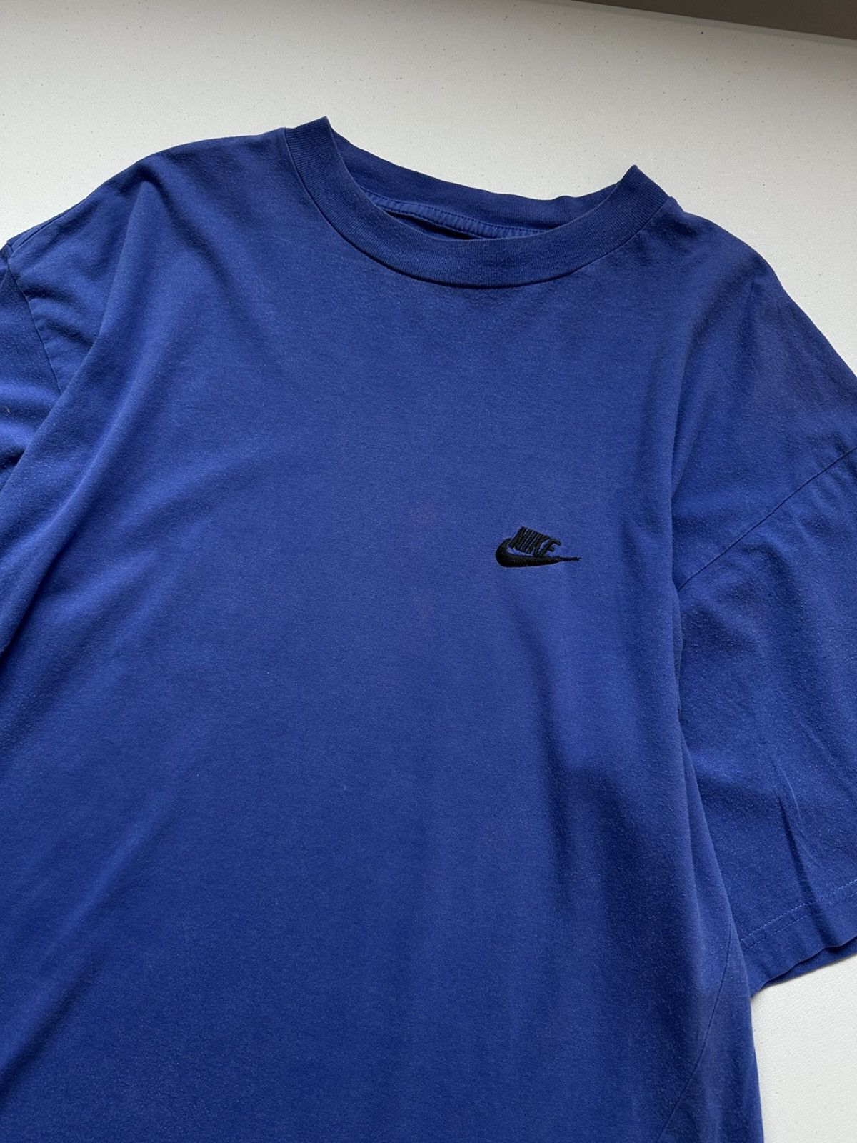 Nike 90s Vintage Nike Box Logo Tee Size US L / EU 52-54 / 3 - 6 Thumbnail