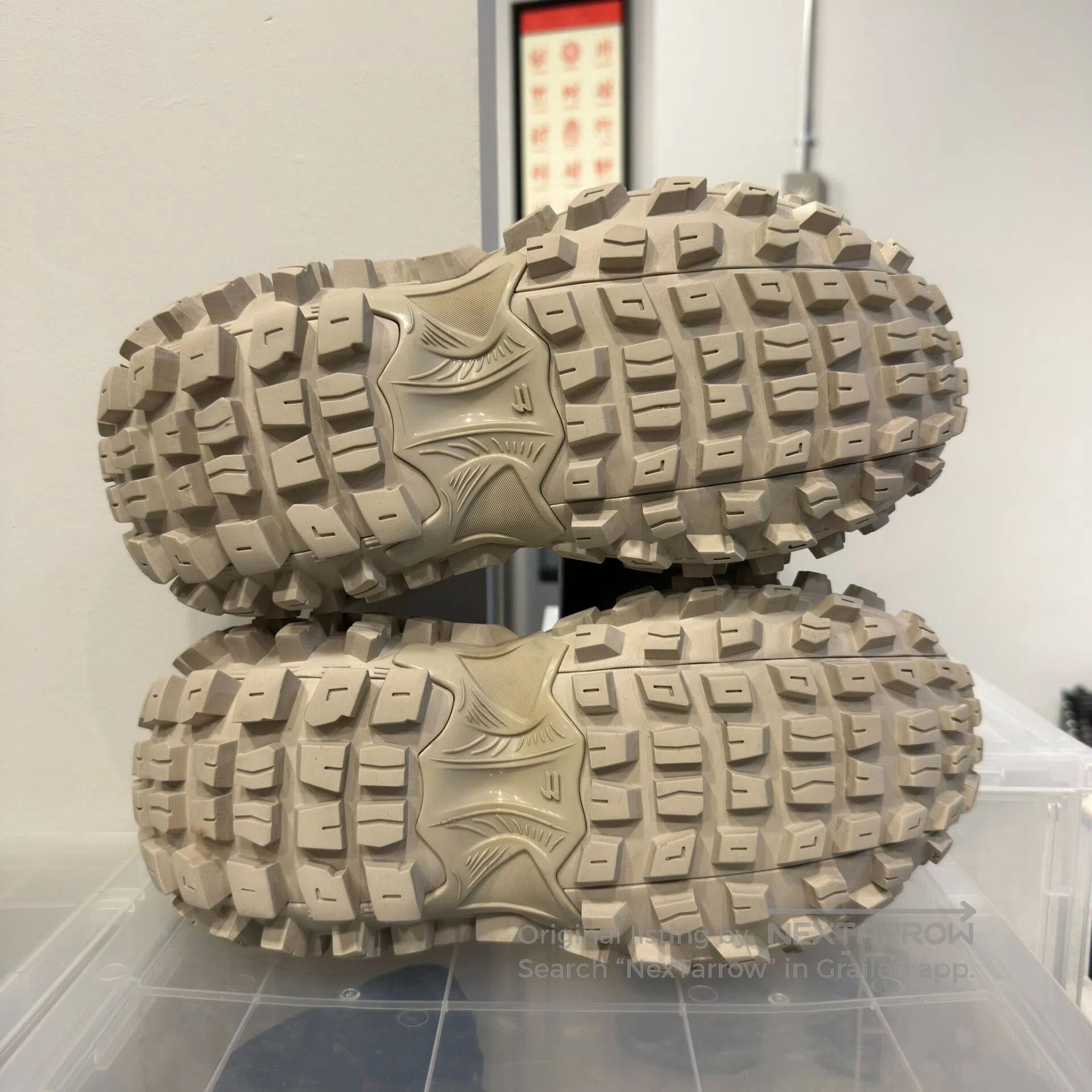 Balenciaga Balenciaga Tire Sneakers in Beige Size 43. Size US 10 / EU 43 - 5 Thumbnail
