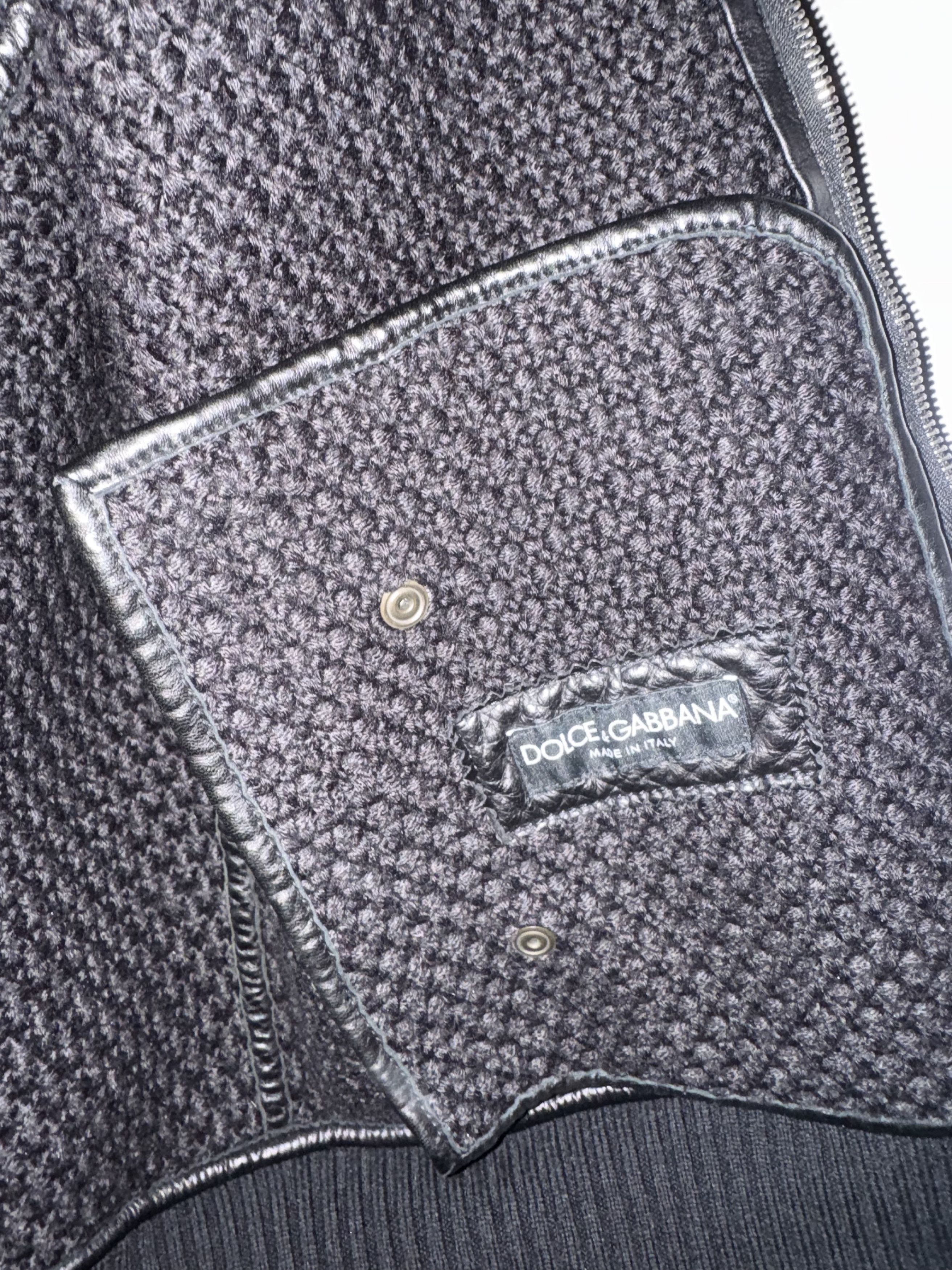 Dolce & Gabbana D&G leather jcket never worn (size IT 50) Size US L / EU 52-54 / 3 - 3 Thumbnail
