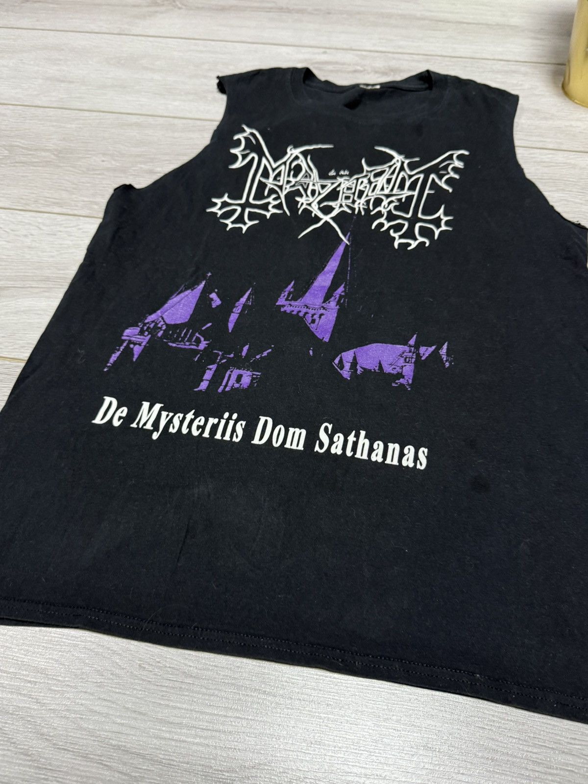 Band Tees Vintage Mayhem 2010 De Misters Dom Sathanas Band t-shirt Size US M / EU 48-50 / 2 - 4 Thumbnail