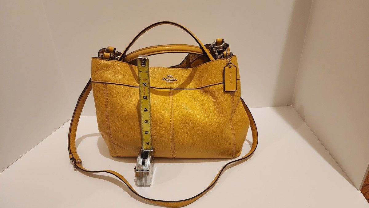 Coach COACH Small Lexy Pebbled Leather Handbag Size ONE SIZE - 3 Thumbnail