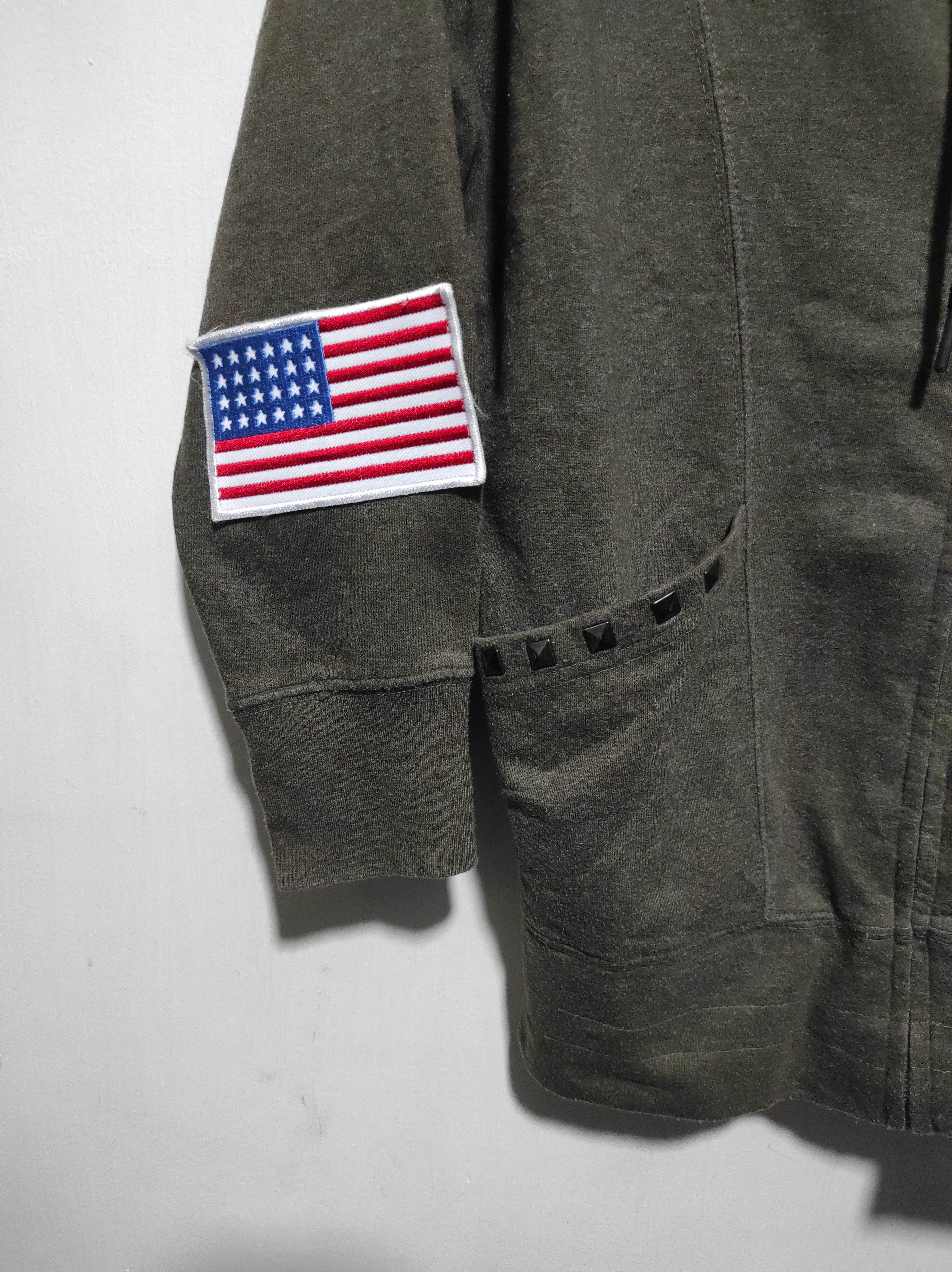 If Six Was Nine H&T Studed Zipper Fur Hoodie LGB style Size US M / EU 48-50 / 2 - 6 Thumbnail