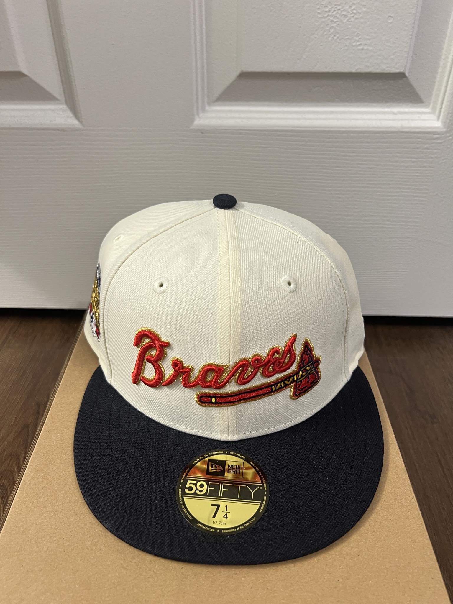 Hat Club Sz 7 1/4 - Hat Club Exclusive Atlanta Braves 2021 World SR Size ONE SIZE - 1 Thumbnail