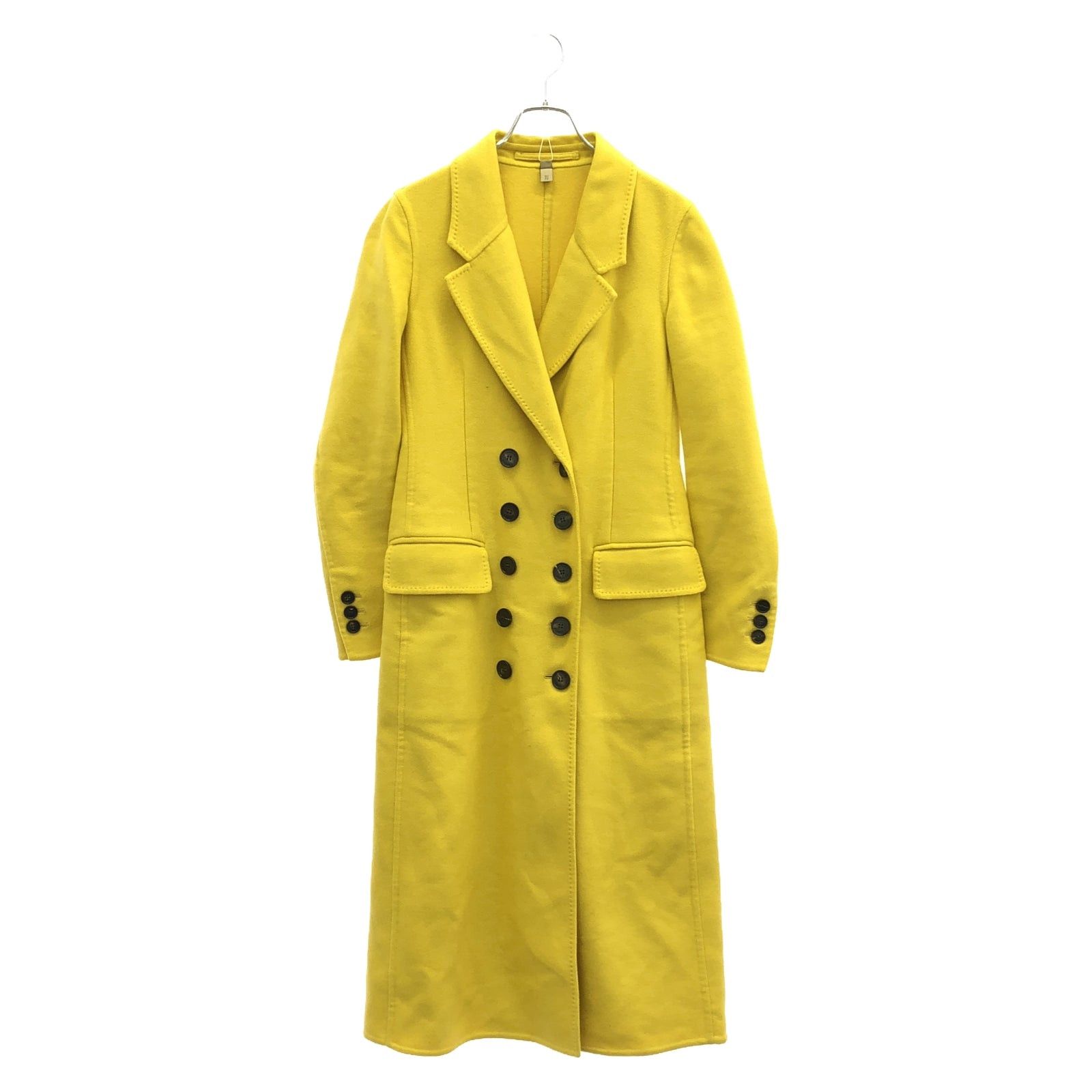 Burberry Burberry Cashmere Coat Yellow Size ONE SIZE - 1 Thumbnail