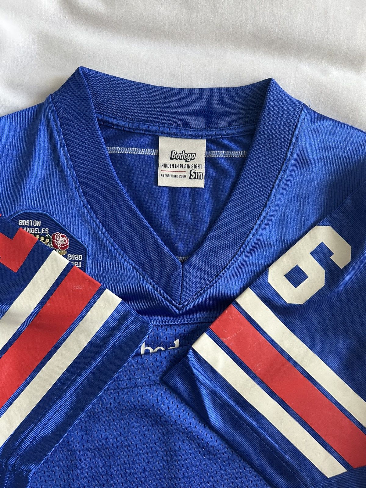 Bodega Bodega Football Patches 06 Jersey Boston Sports Size US S / EU 44-46 / 1 - 6 Thumbnail