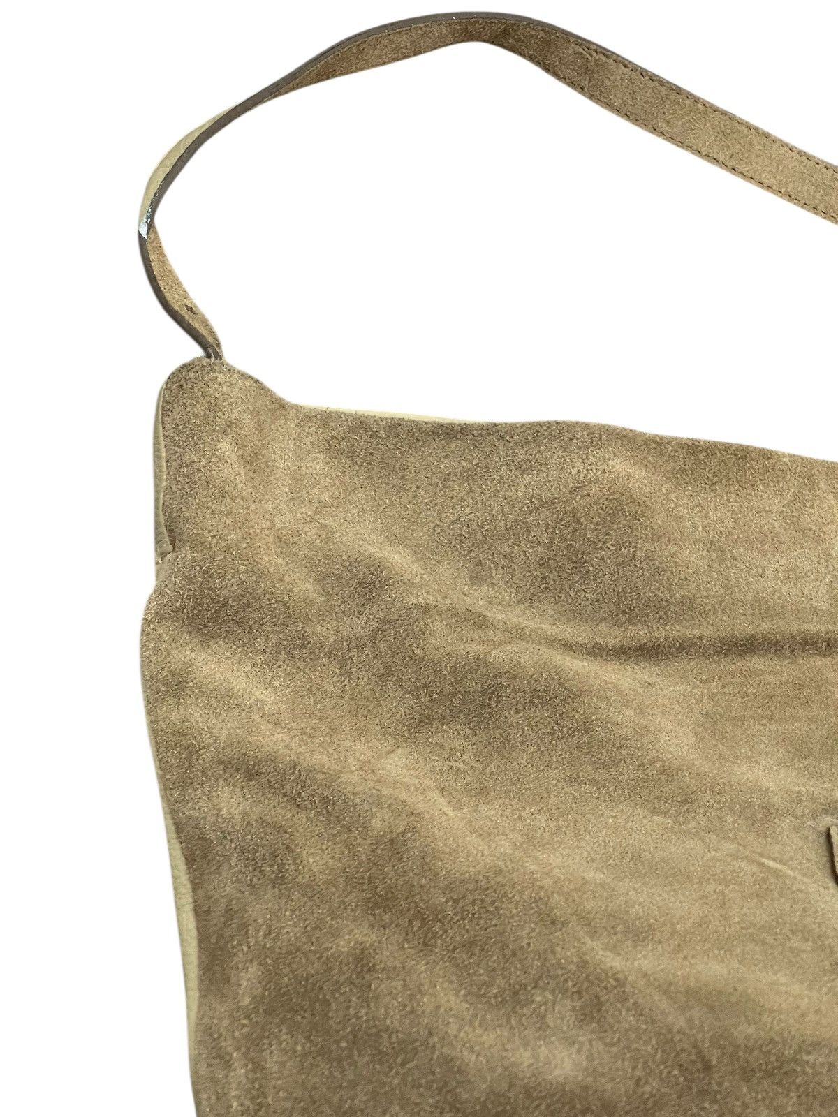 Le Grande Bleu (L.G.B.) Suede Leather Rookie Bud Shoulder Bag margiela julius 1🟩6 Size ONE SIZE - 11 Thumbnail