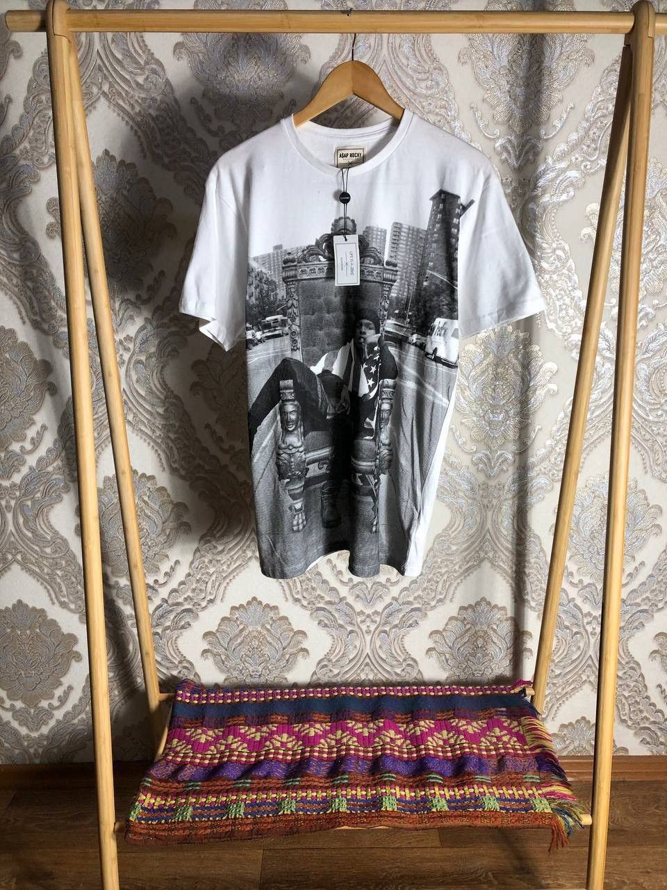 A$AP Rocky VINTAGE ASAP ROCKY USA ART DESIGNER T-SHIRT JAPAN STYLE Y2K Size US L / EU 52-54 / 3 - 1 Thumbnail