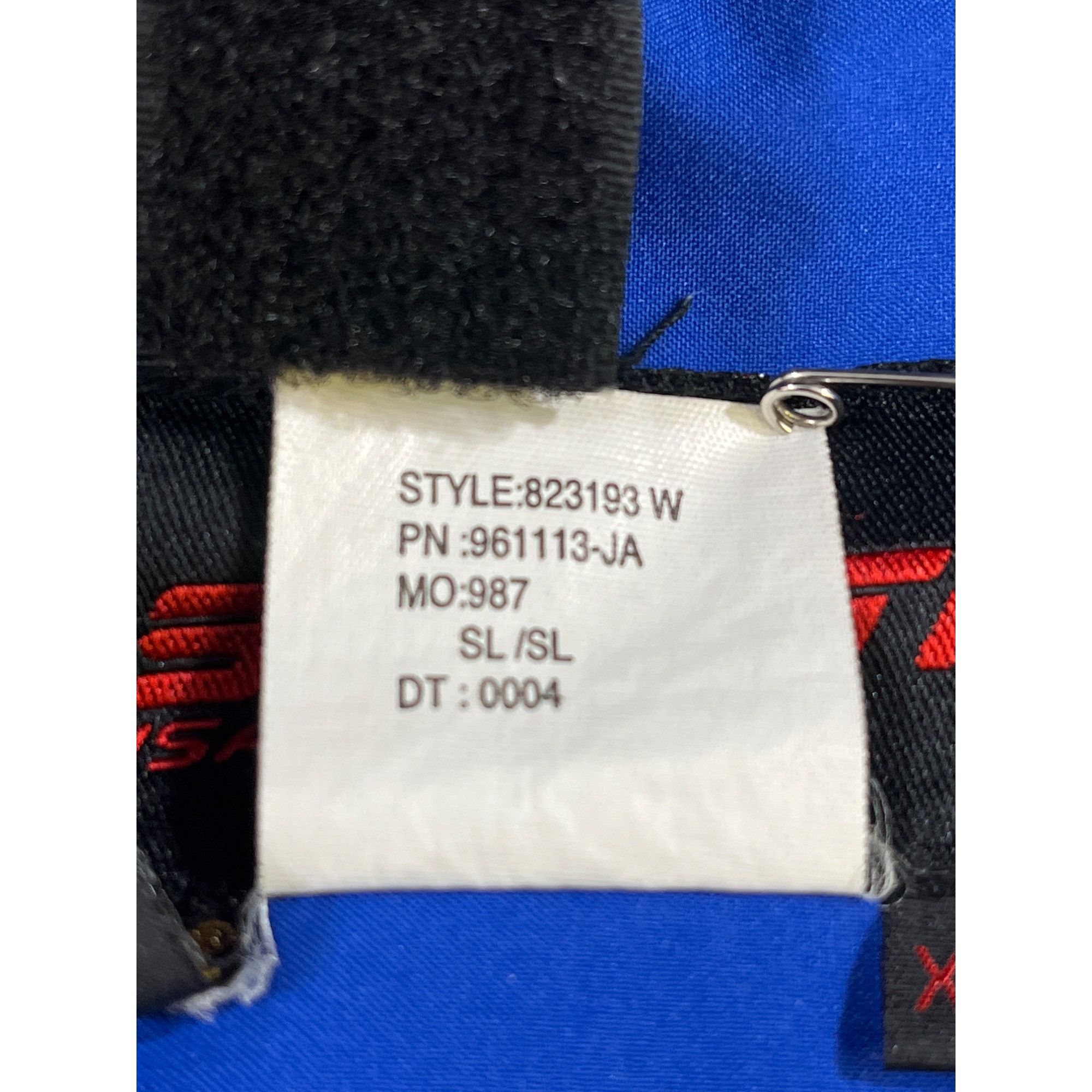 Sportif Sportif Gore Tex Mens Blue Windbreaker Jacket Size XXL SKU 6 Size US XXL / EU 58 / 5 - 6 Thumbnail