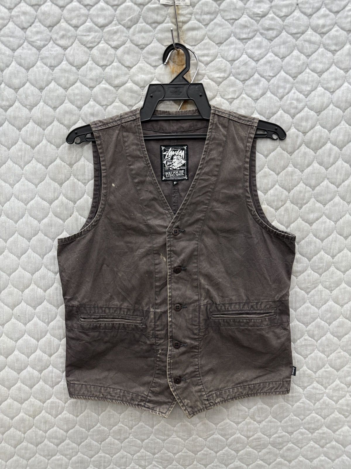 Stussy 🔥🔥🔥ARCHIVE VINTAGE STUSSY VEST Size US S / EU 44-46 / 1 - 1 Thumbnail