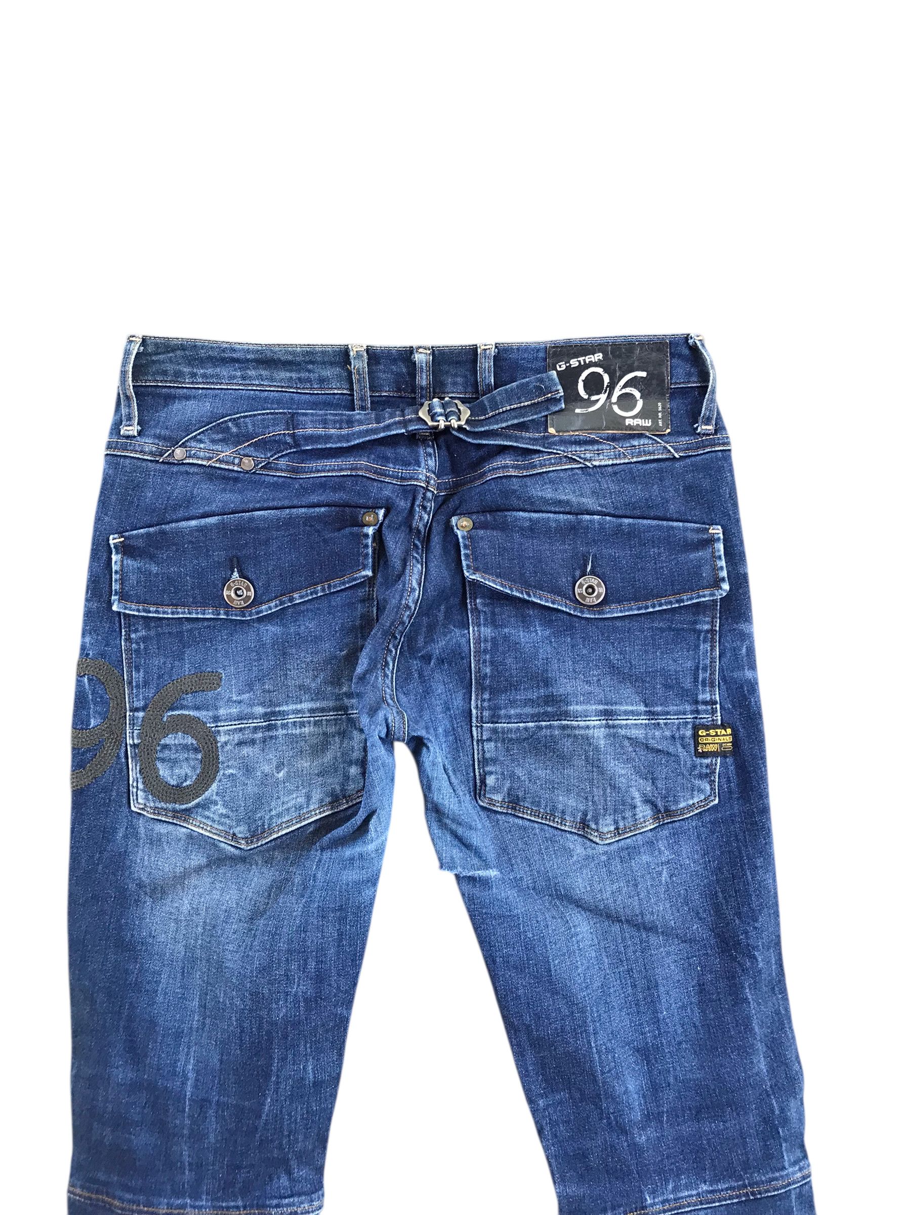If Six Was Nine Heat G-star Distressed Denim-size 30-skinny fit Size US 30 / EU 46 - 2 Thumbnail