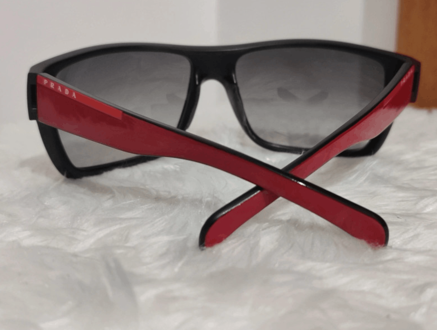 Prada × Vintage PRADA Sunglasses SPS 03L Star Sport Symbol Shield Mask RI883 Size ONE SIZE - 7 Thumbnail