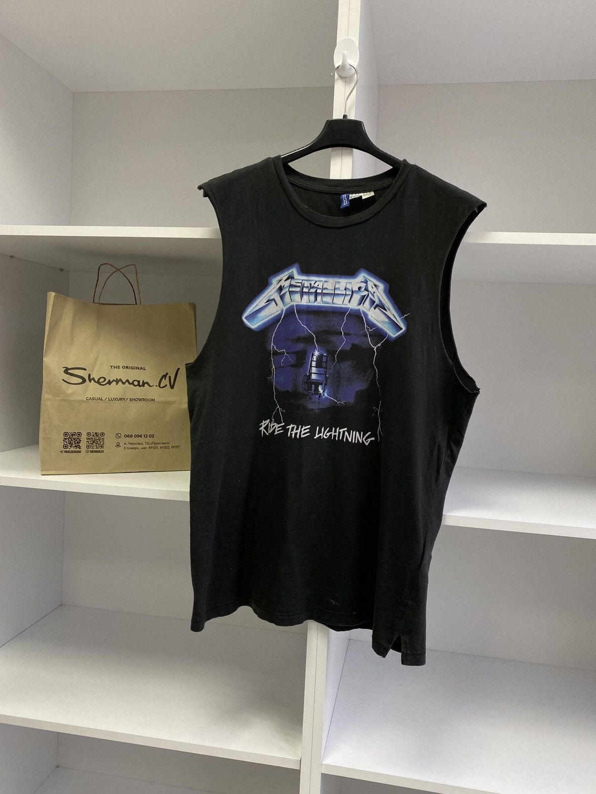 Metallica × Vintage Vintage Metallica sleeveless tee Size US M / EU 48-50 / 2 - 3 Thumbnail