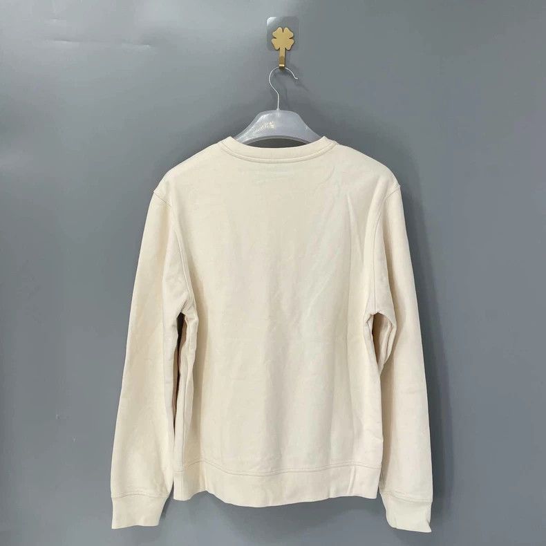 Loewe LOEWE Fringed embroidered beige sweater Size M / US 6-8 / IT 42-44 - 2 Thumbnail