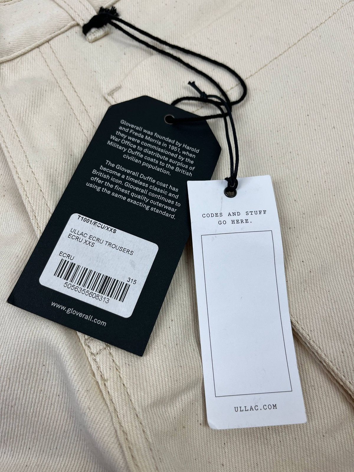 Gloverall Ullac OY x Gloverall Painter Pants Utility Workwear Trousers Size US 30 / EU 46 - 4 Thumbnail