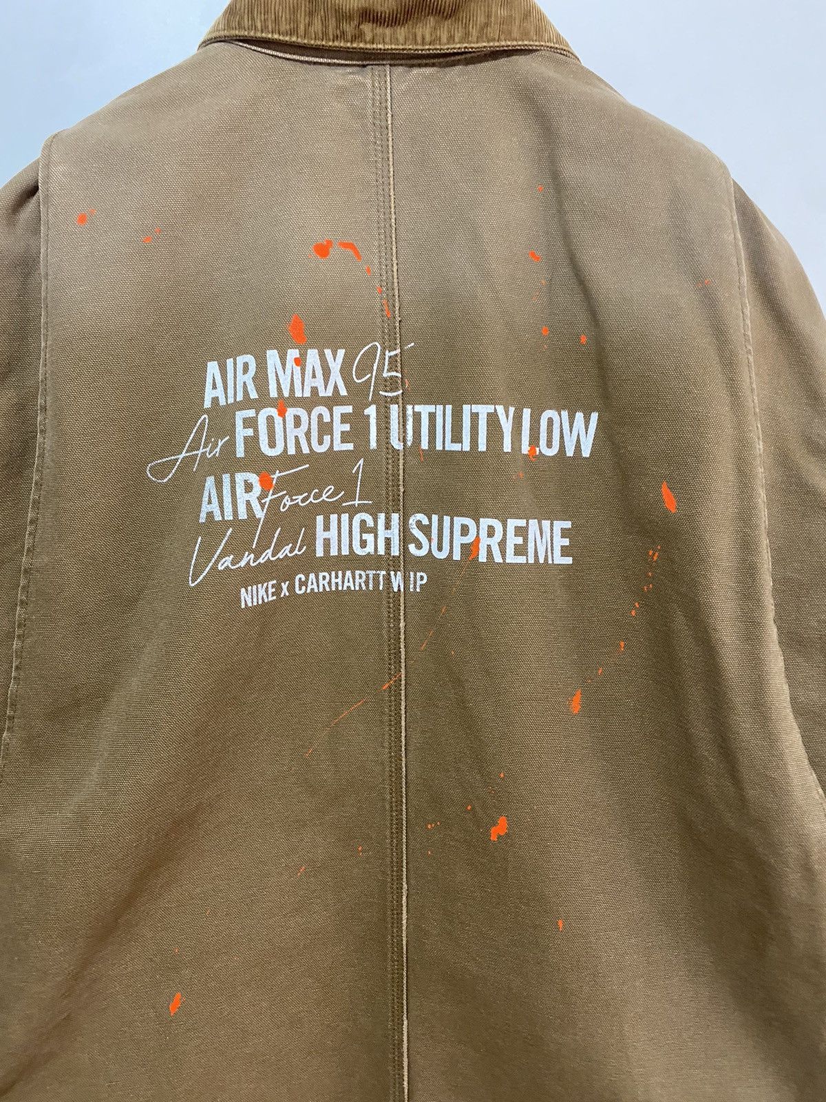 Carhartt Wip Rare Chore Coat 100 Carhartt Wip x Nike jacket size M brown Size US M / EU 48-50 / 2 - 8 Thumbnail