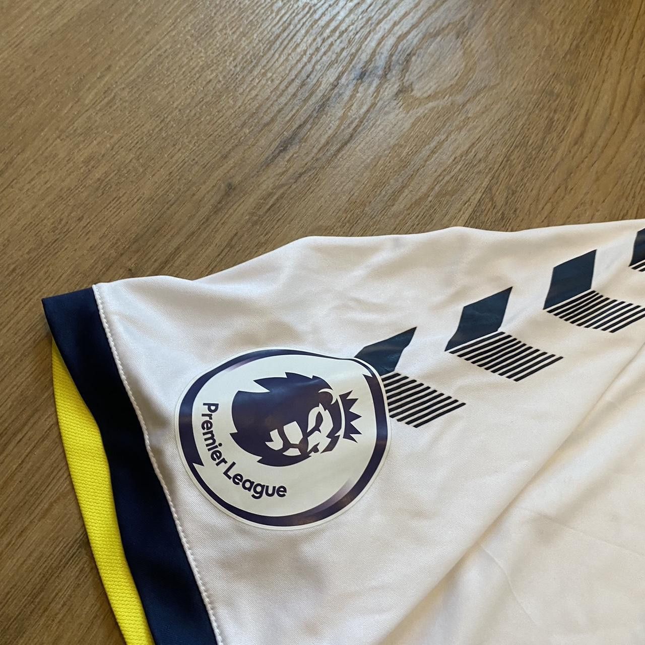 Hummel 2022-23 Everton Away Hummel Football Shirt Premier League Size US XXL / EU 58 / 5 - 4 Thumbnail