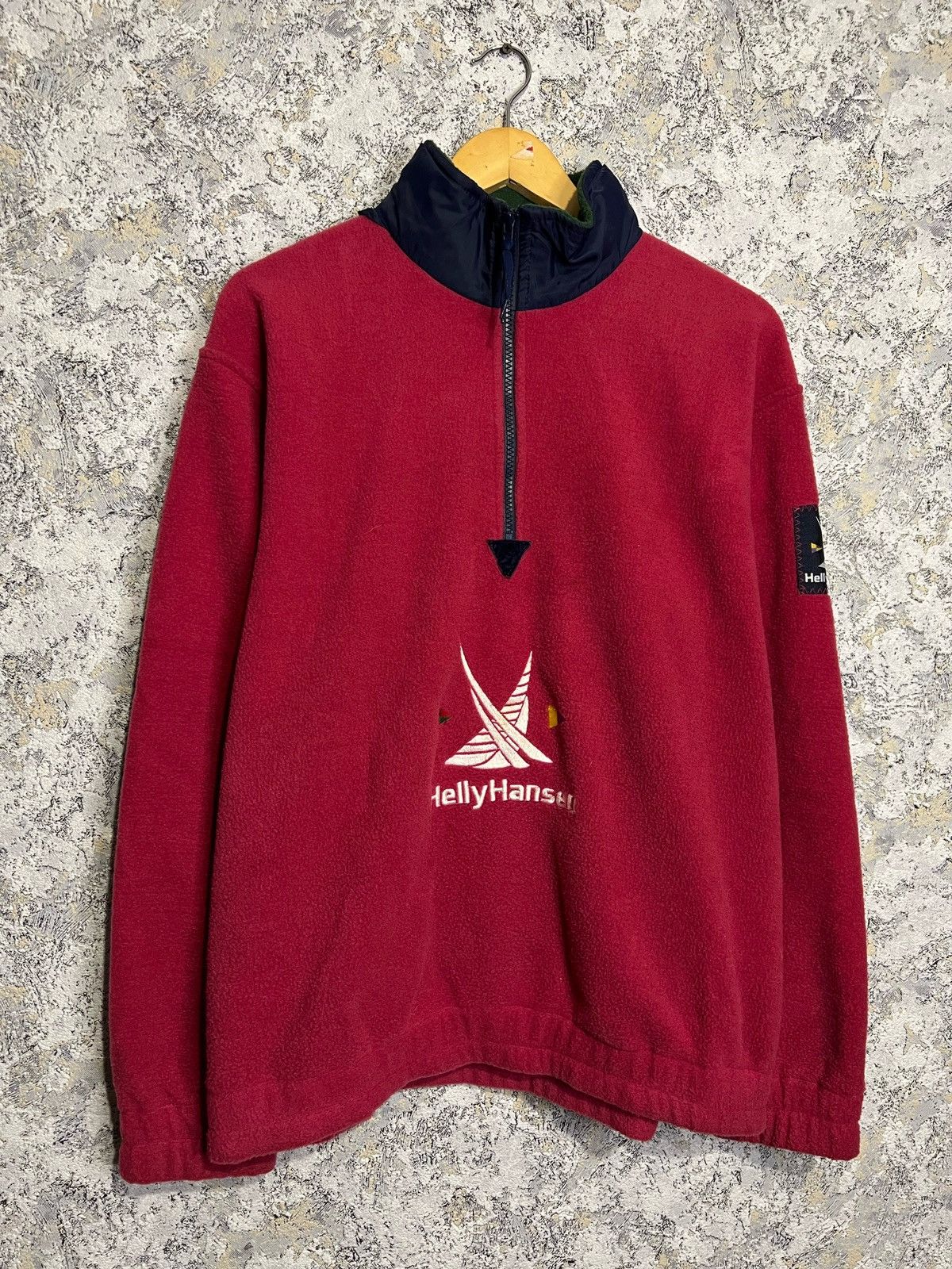 Helly Hansen × Vintage Helly Hansen Vintage Fleece Half Zip Jacket Y2K Size US S / EU 44-46 / 1 - 1 Thumbnail