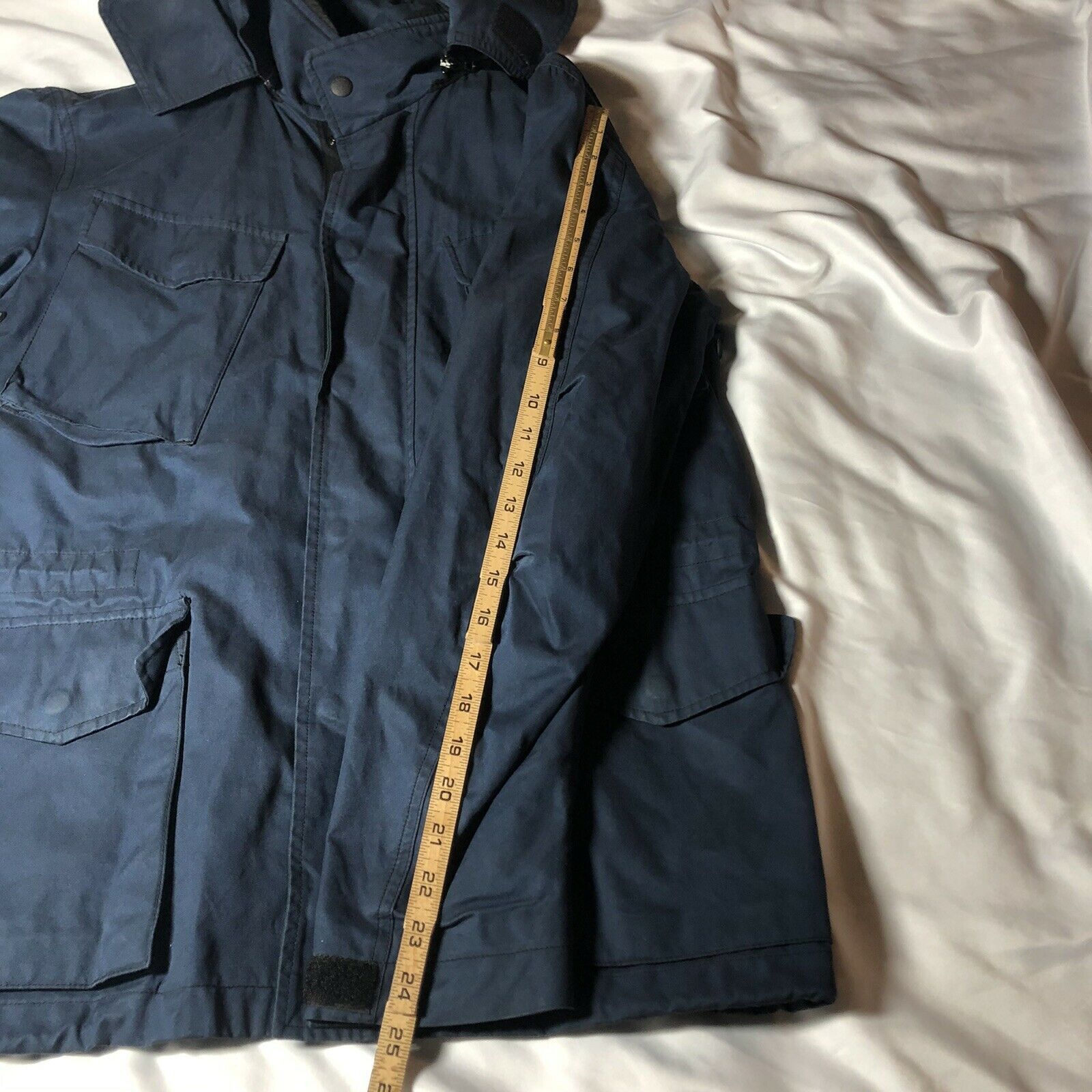 Rag & Bone Rag & Bone Double Layer Navy Blue Field Utility Parka Jacket Size US S / EU 44-46 / 1 - 5 Thumbnail