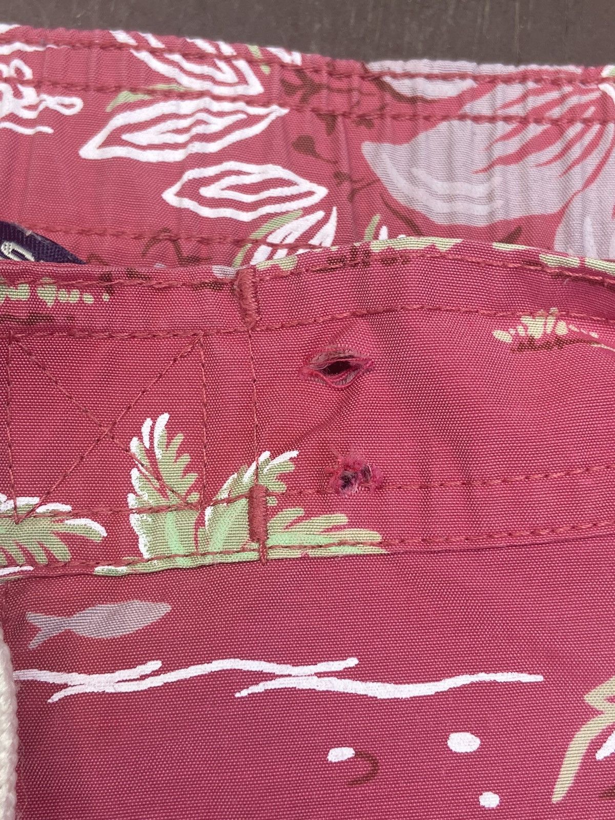 Polo Ralph Lauren × Vintage Vintage Polo Sport Swim Trunks XL 39” Y2K Hawaiian Floral Size US 39 - 8 Thumbnail