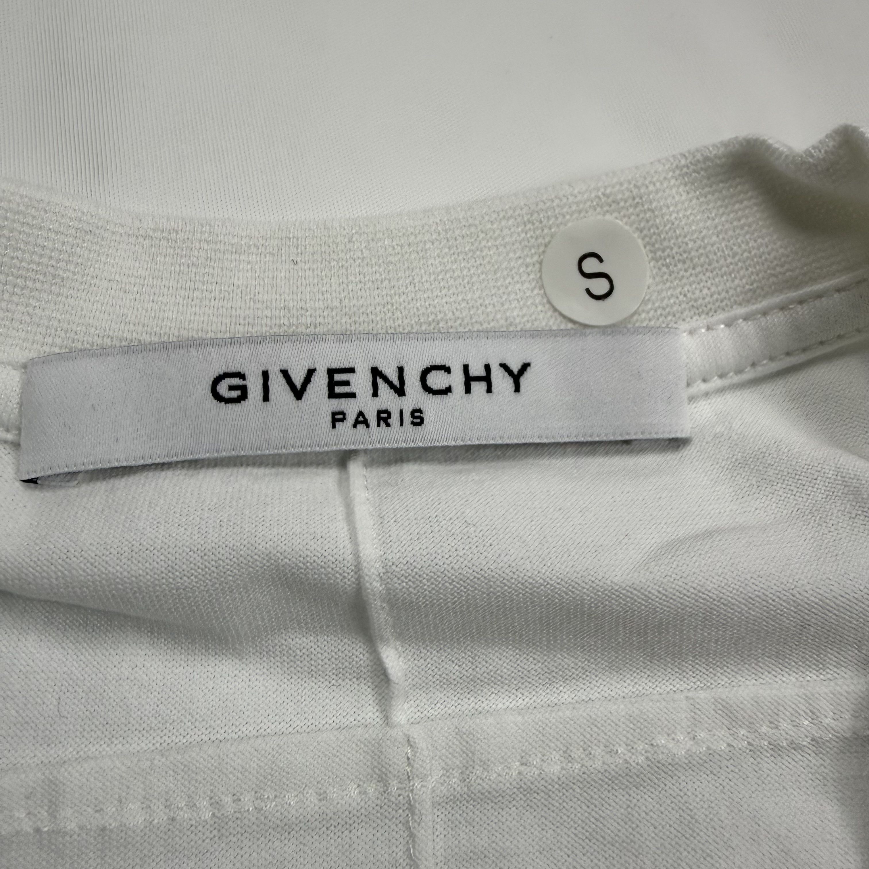 Givenchy Givenchy White Screaming Monkeys Cuban Fit T-Shirt Small Size US S / EU 44-46 / 1 - 6 Thumbnail