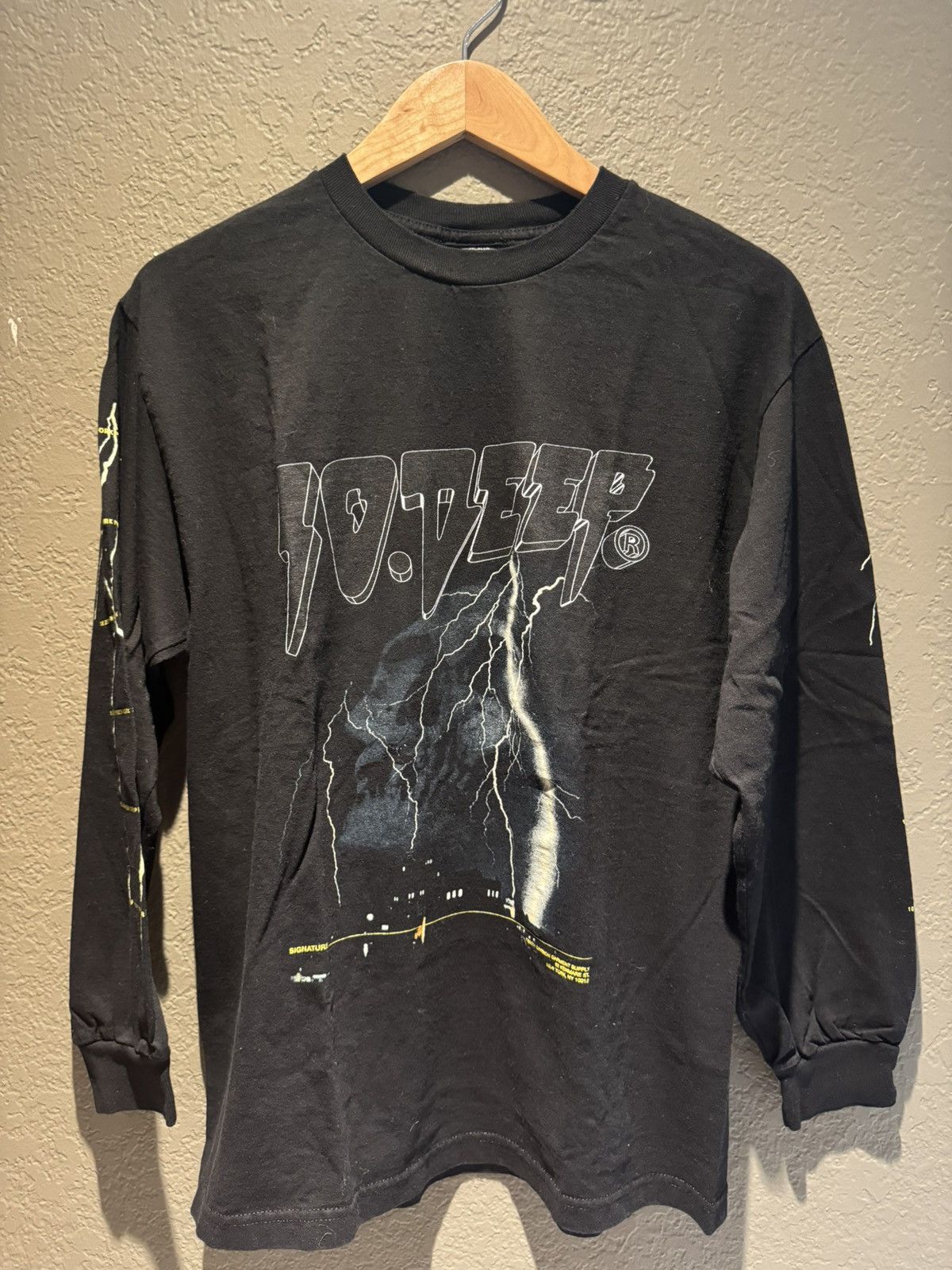 10 Deep 10 Deep Lightening Long Sleeve Medium Black Size US M / EU 48-50 / 2 - 1 Thumbnail