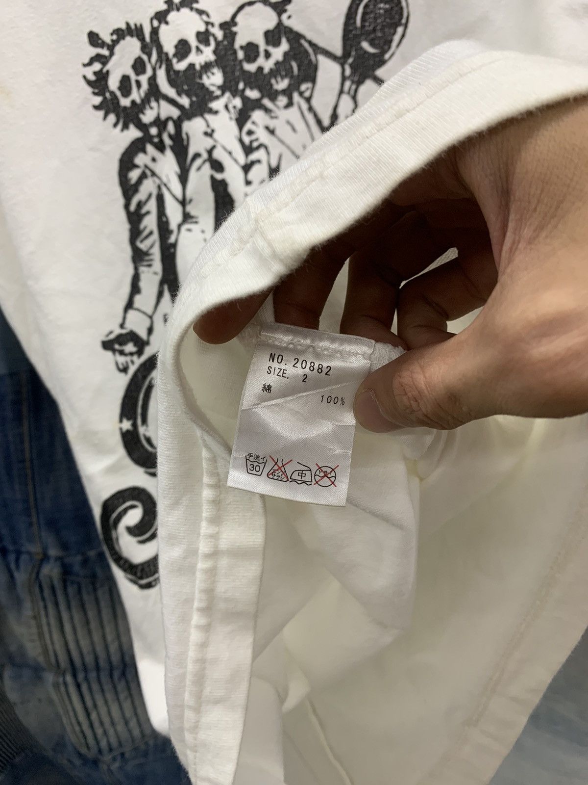 Hysteric Glamour × If Six Was Nine × Japanese Brand distressed ALGONQUINS SKULLS STYLE Size US M / EU 48-50 / 2 - 7 Thumbnail