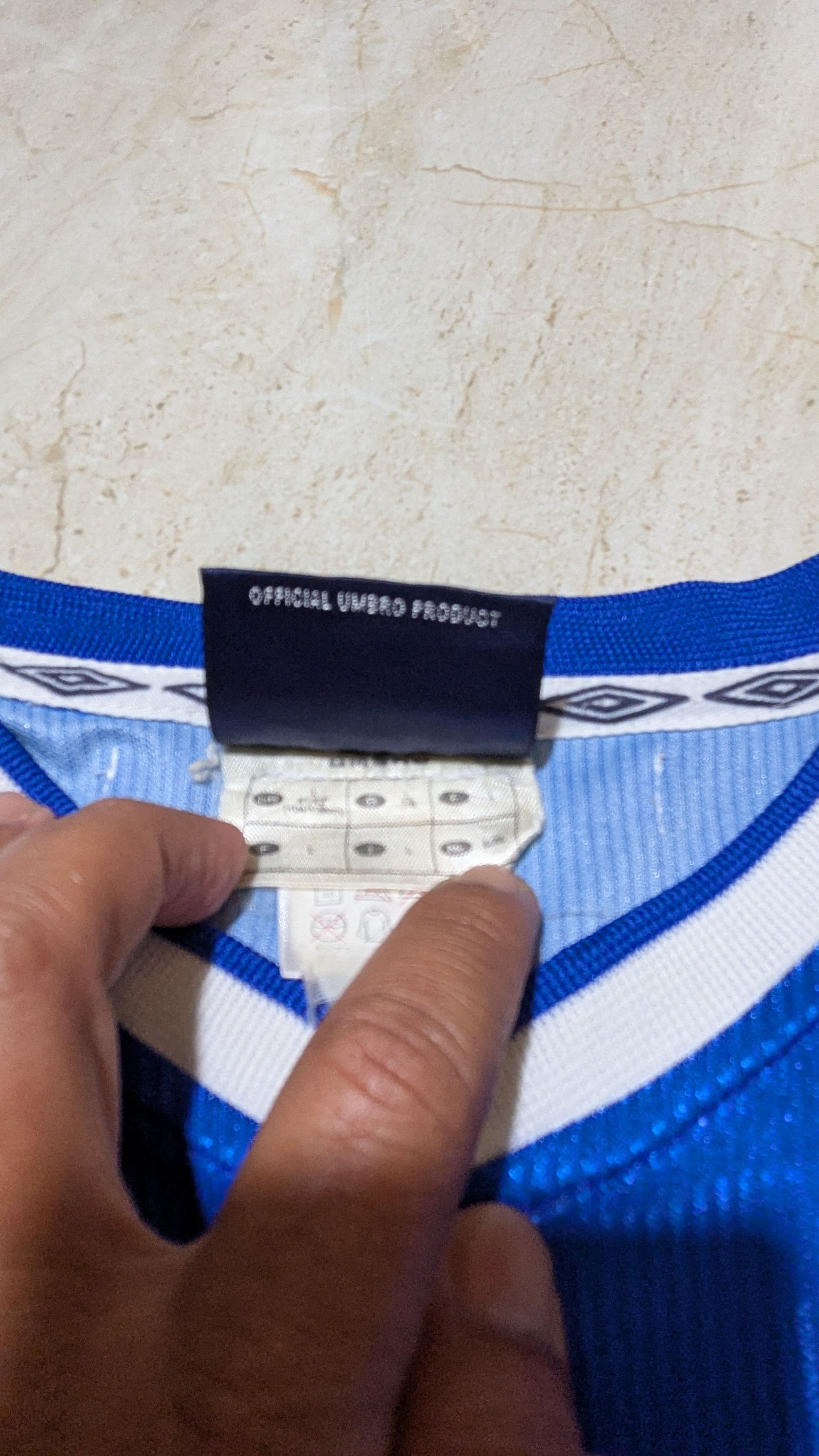 Umbro Jersey Brescia 2002 home Baggio football shirt Size US L / EU 52-54 / 3 - 9 Thumbnail