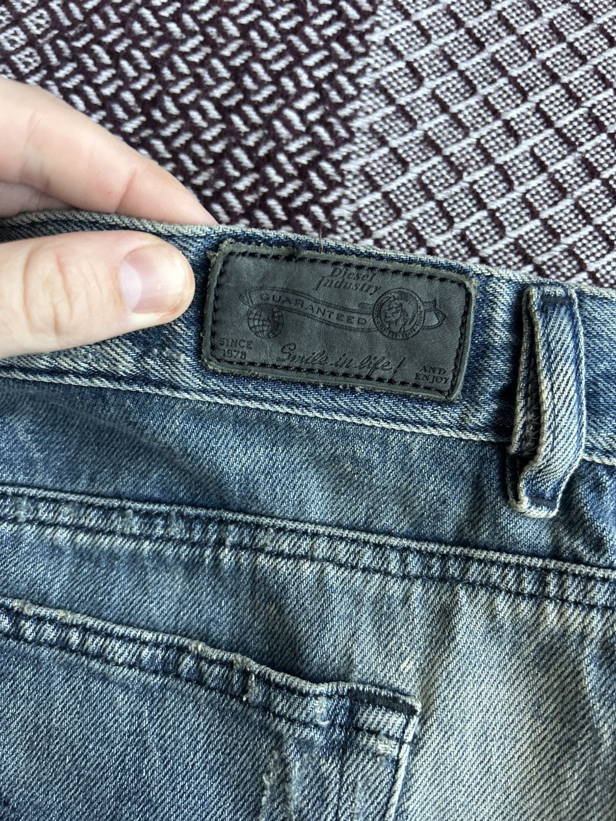 Diesel Vintage Diesel Mini Skirt Distressed Y2K Faded 00s Size 30 Size 30" / US 8 / IT 44 - 6 Thumbnail