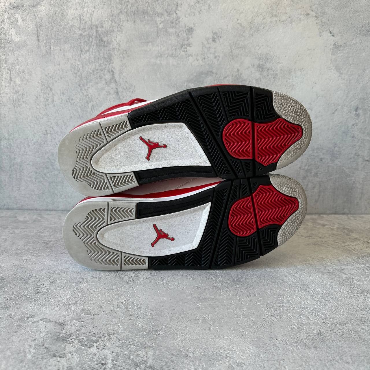 Jordan Brand Nike Air Jordan 4 Red Cement Size EU 43 Size US 9.5 / EU 42-43 - 7 Thumbnail