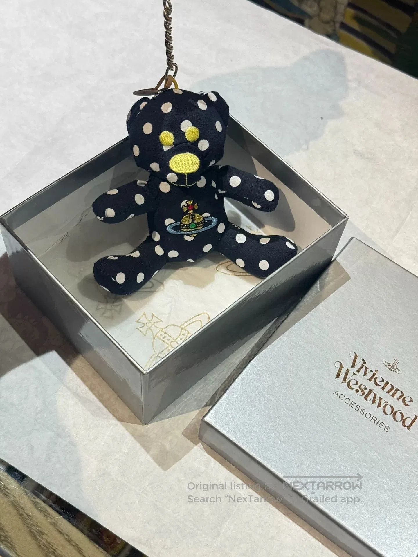 Vivienne Westwood vivienne westwood polka dot bear keychain. Size ONE SIZE - 1 Thumbnail