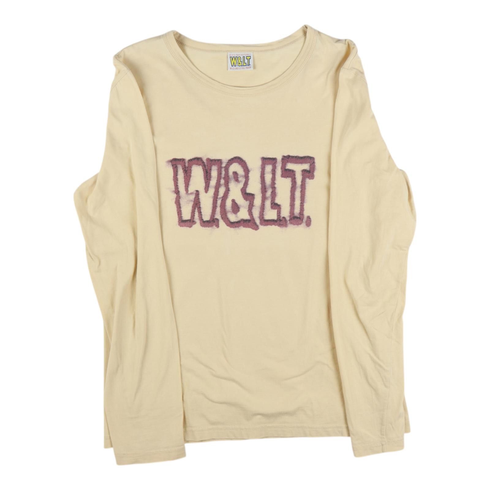 Walter Van Beirendonck W&LT Purple Logo Long Sleeve Tee Size M / US 6-8 / IT 42-44 - 1 Preview