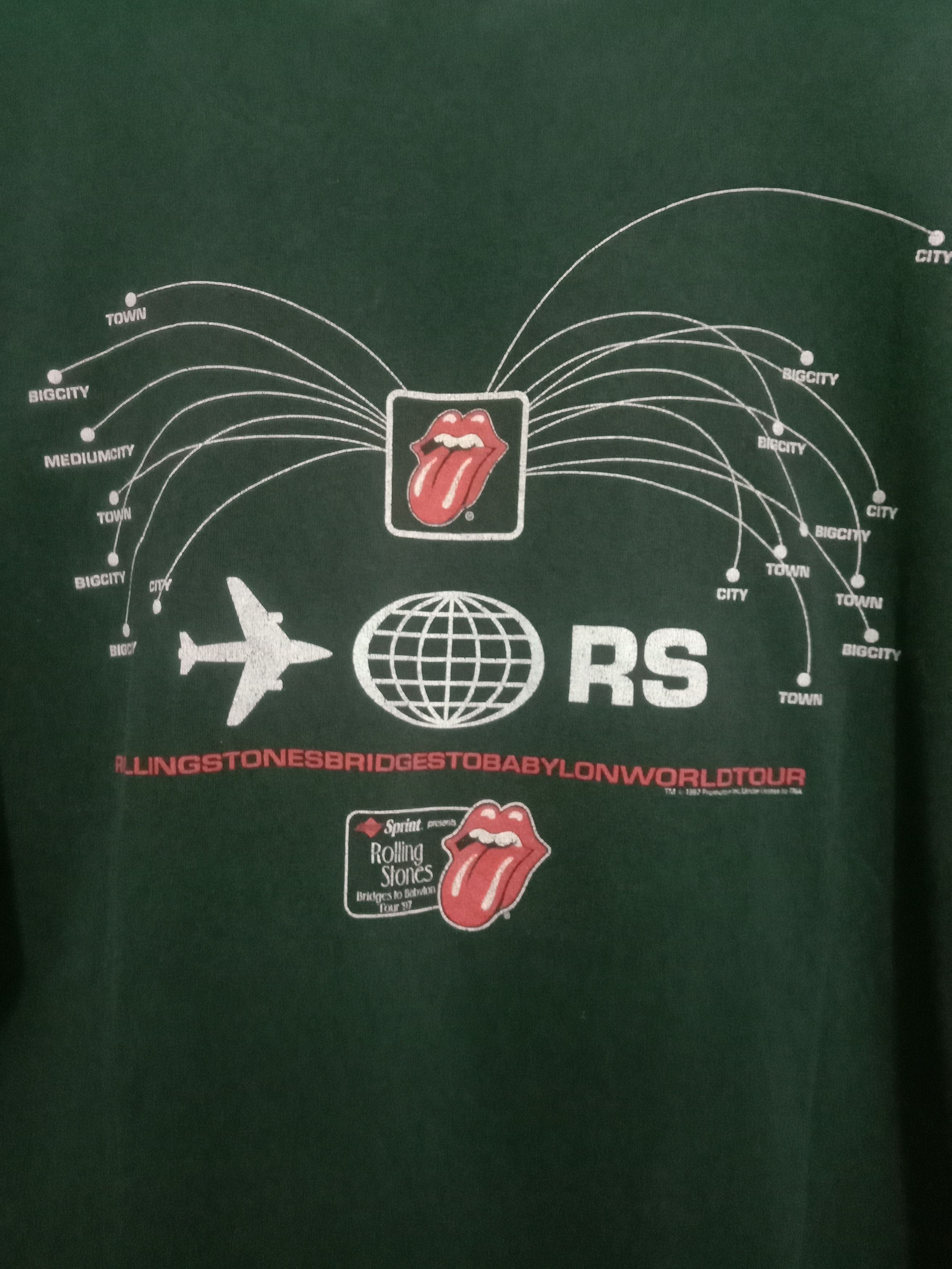 Band Tees × The Rolling Stones × Vintage The Rolling Stones Size US XL / EU 56 / 4 - 10 Thumbnail