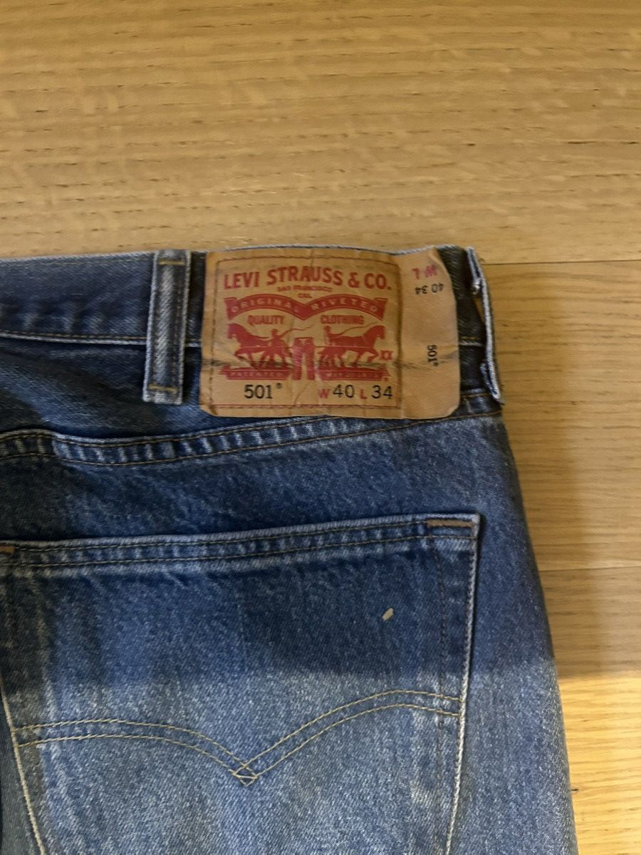 Levi's 501 Levi’s button up Size US 40 / EU 56 - 3 Thumbnail