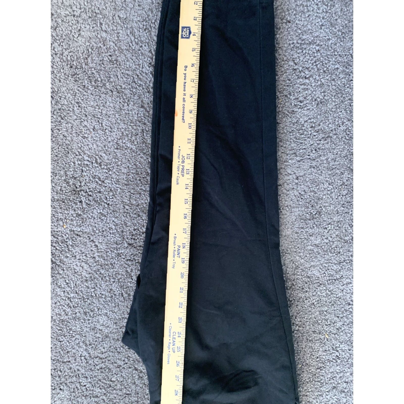 Banana Republic Banana Republic Jackson Fit womens size 8S stretch blue wide cuffed dress pants Womens Size 30" / US 8 / IT 44 - 6 Thumbnail