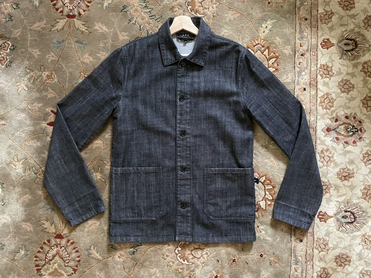 A.P.C. A.P.C Men’s denim jacket Size US S / EU 44-46 / 1 - 1 Thumbnail