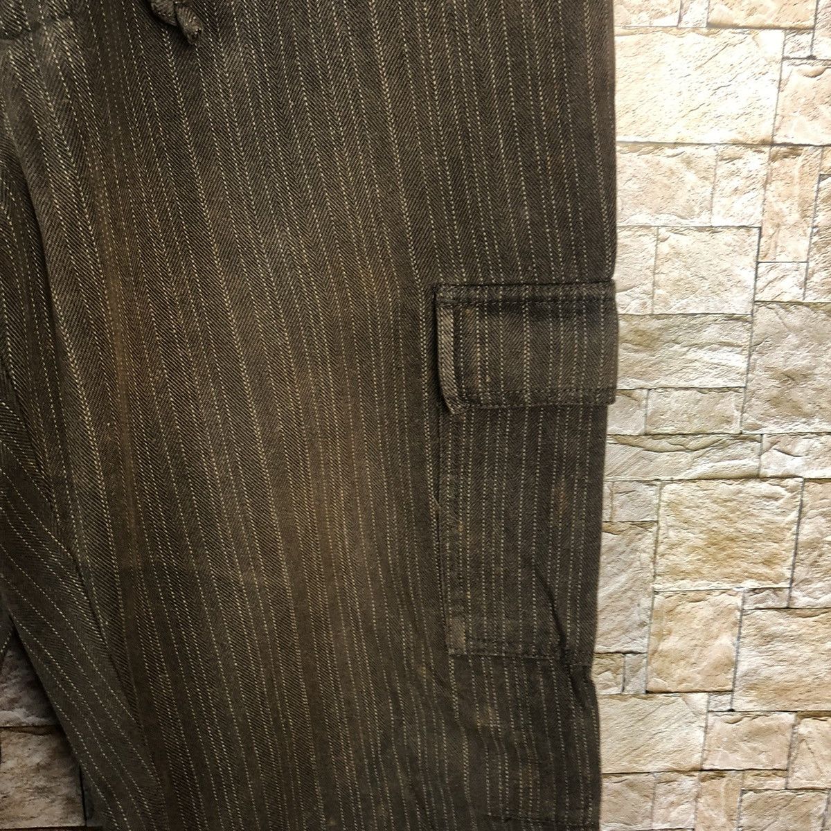 Japanese Brand DL Virgin Vagage Brown Cargo Multipocket Pants #A339 Size US 32 / EU 48 - 10 Thumbnail